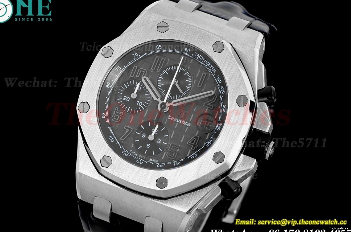 Num LE Royal Grey Oak Offshore RSF SS Mod A3126 42mm 0424